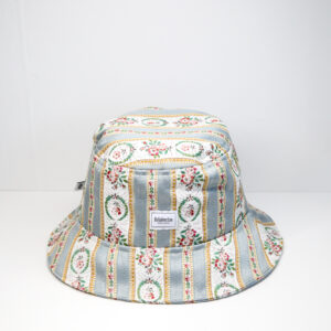 Bucket hat classical style vintage royal pattern