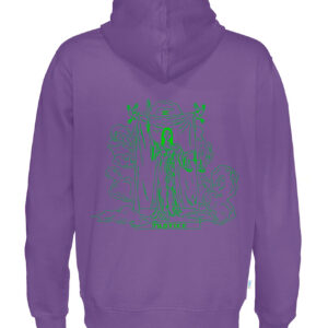 Enfärgad Justice hoodie