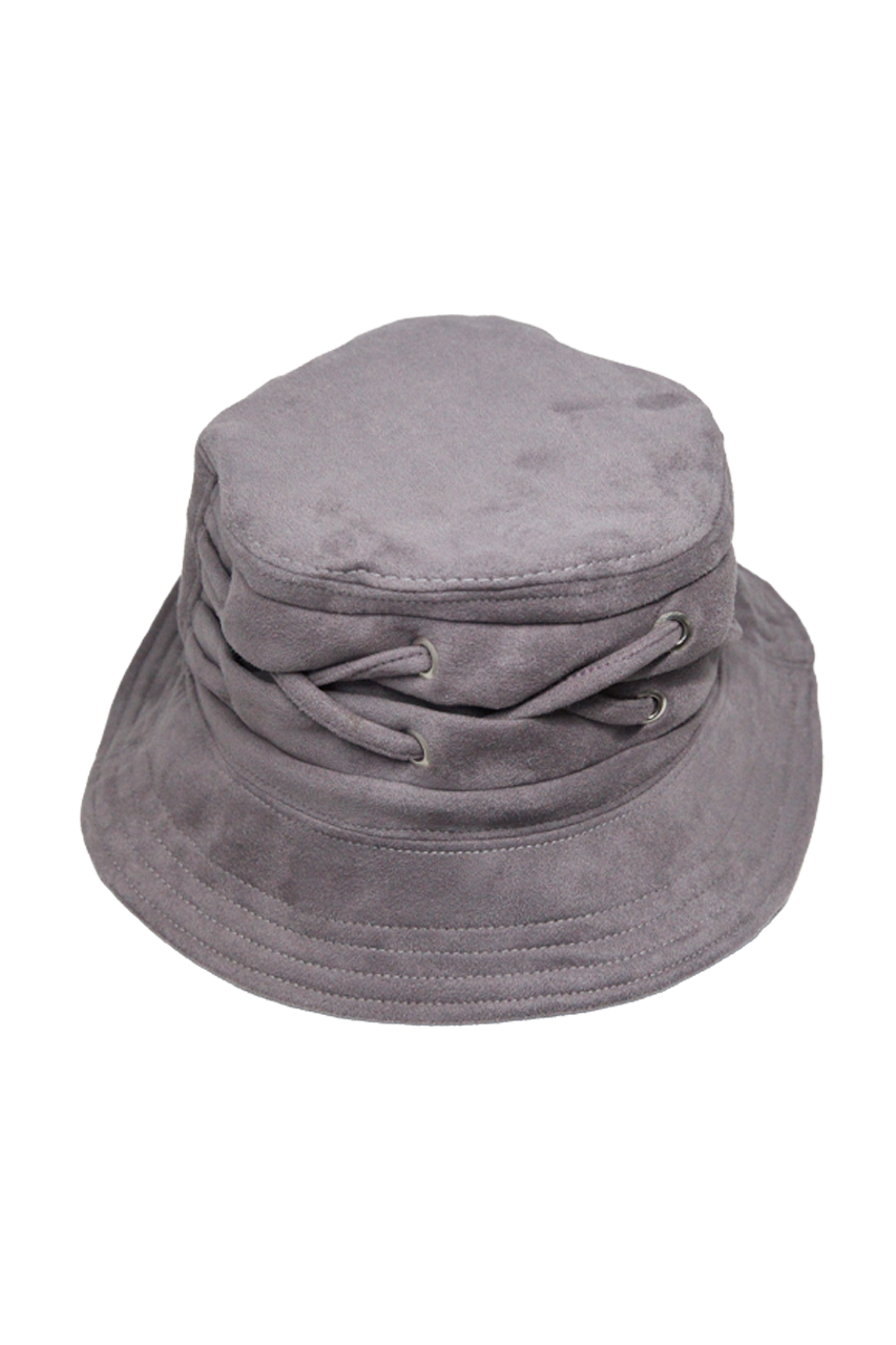 Velvet bucket hat