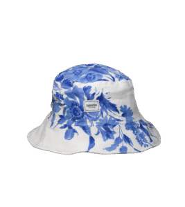 Light bucket hat floral pattern
