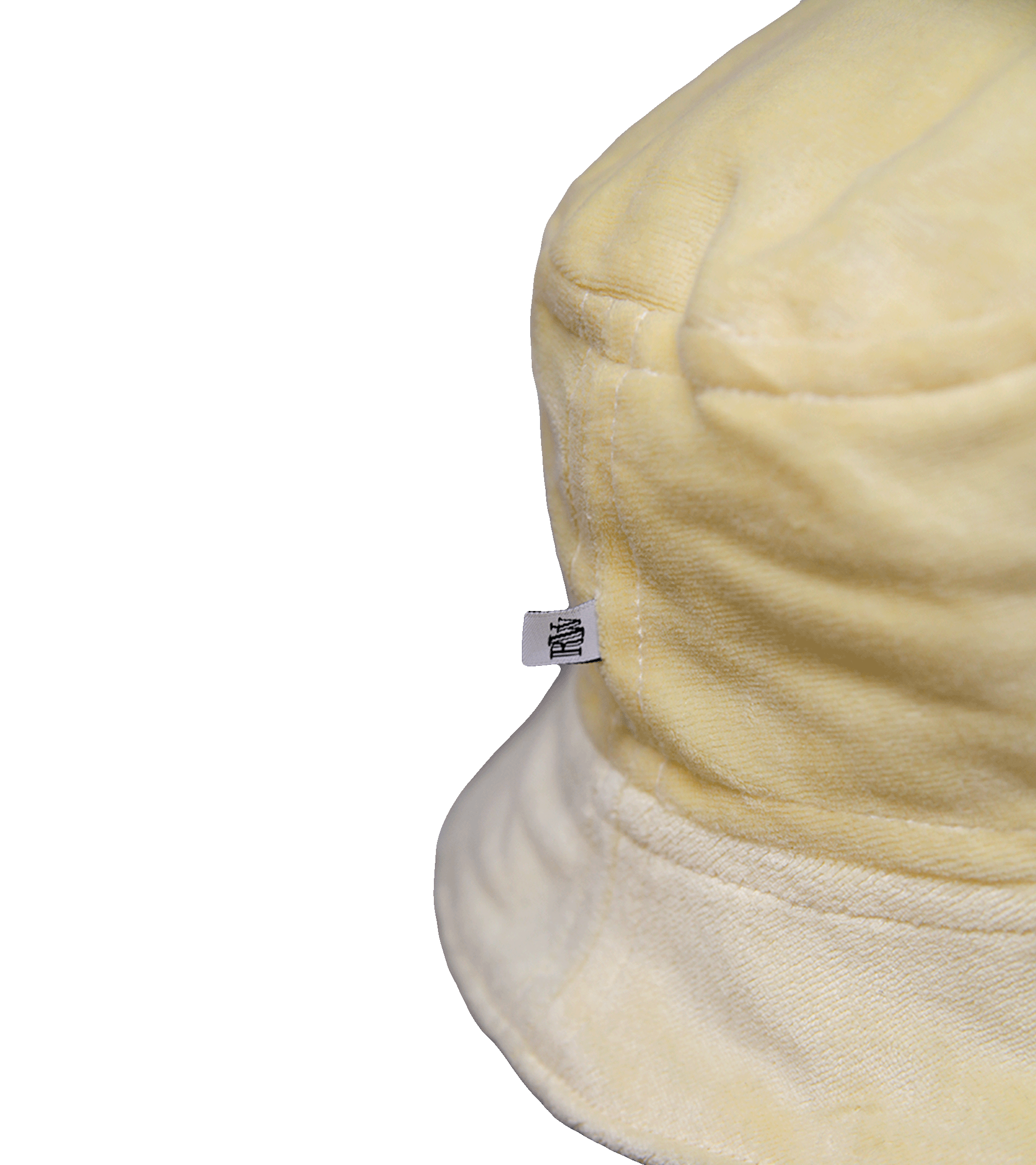 Velvet bucket hat solid