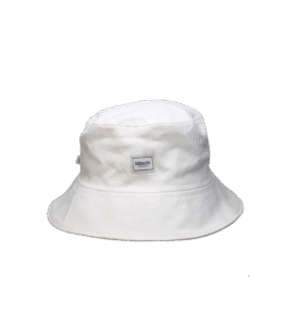 Heavy bucket hat white