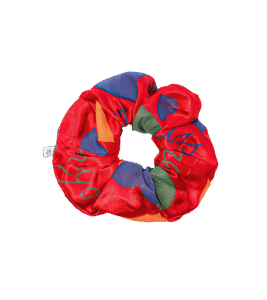 Scrunchie bold red